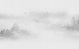 意境水墨山水画