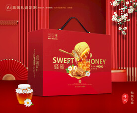 蜂蜜包装 百花蜜礼盒