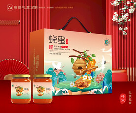 蜂蜜包装 百花蜂蜜礼盒