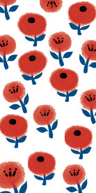 小红花手机壳图