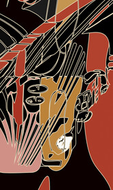 轻奢抽象装饰画