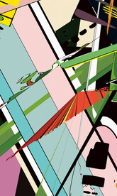 北欧抽象装饰画