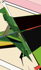 日式抽象装饰画