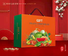 蔬菜包装 果蔬礼盒