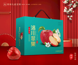 苹果包装 红富士礼盒
