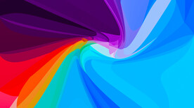 高清3d炫彩旋转多彩渐变背景