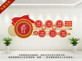 社会主义核心价值观文化墙