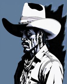 抽象人物装饰画