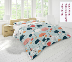 植物床单四方连续图