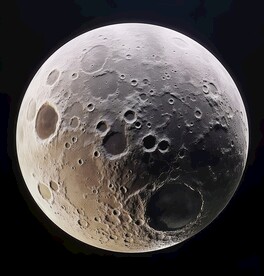 月球表面吊顶素材