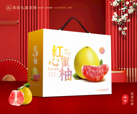 柚子包装 蜜柚礼盒