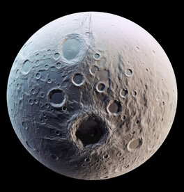 月球表面灯箱素材