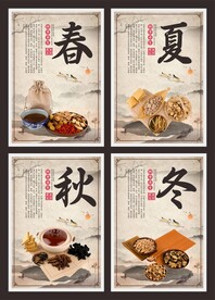四季养生海报系列