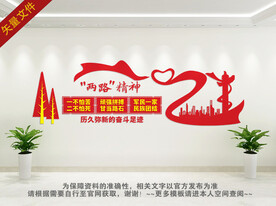 两路精神文化墙