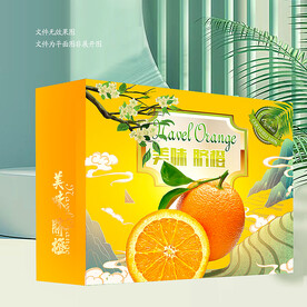 高档橙子礼盒