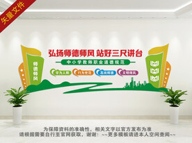 师德师风文化墙