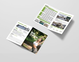 游泳健身瑜伽普拉提单页图片 