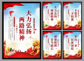 两路精神党建海报