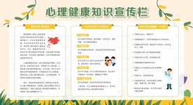 心理健康教育宣传栏