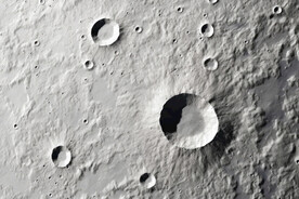 月球背景墙壁画