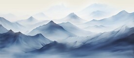 风景山水画