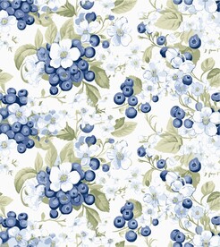 植物花卉花纹四方连续印花