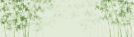 水墨竹子背景墙