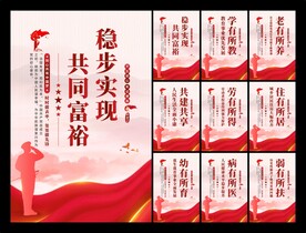 共同富裕党建海报