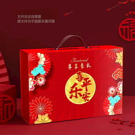 红色喜庆包装