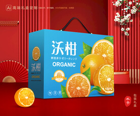 沃柑包装 蜜桔礼盒