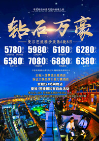 泰国酒店旅游广告海报