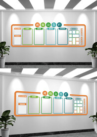 校园班级班务栏公告栏文化墙