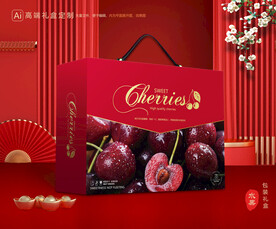 樱桃包装 车厘子礼盒