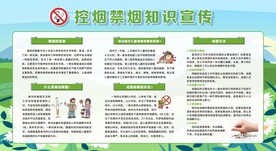 控烟禁烟健康教育宣传栏