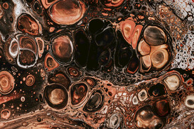 黄色流体渐变科技线条背景