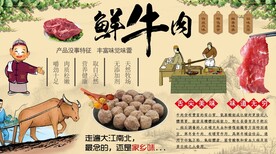 鲜牛肉背景墙