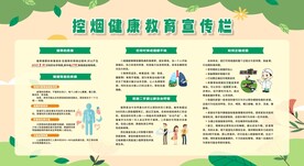 无烟日宣传栏展板
