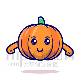 可爱卡通南瓜