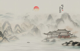 国画山水情
