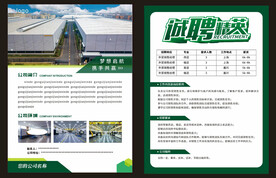 外贸公司招聘简章宣传页