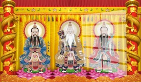 三清祖师图片 