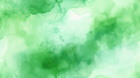 绿色水彩水墨背景
