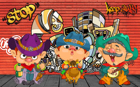 工装小马仔背景墙