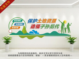 保护耕地文化墙