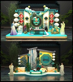 美陈DP点国风美陈