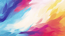 彩色水彩水墨背景