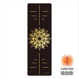 瑜珈垫图案