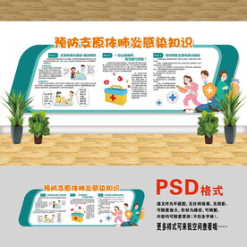 医院文化墙 支原体肺炎