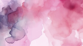 红色水彩水墨背景