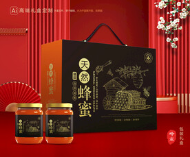 蜂蜜包装 百花蜜礼盒